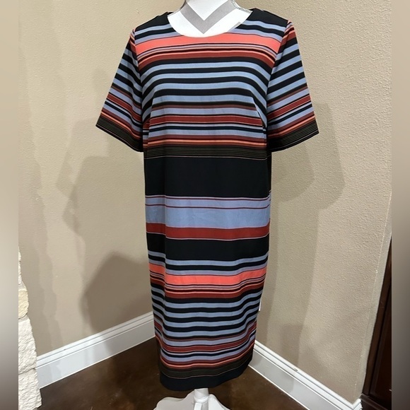 Gibson Latimer striped dress - Picture 1 of 5